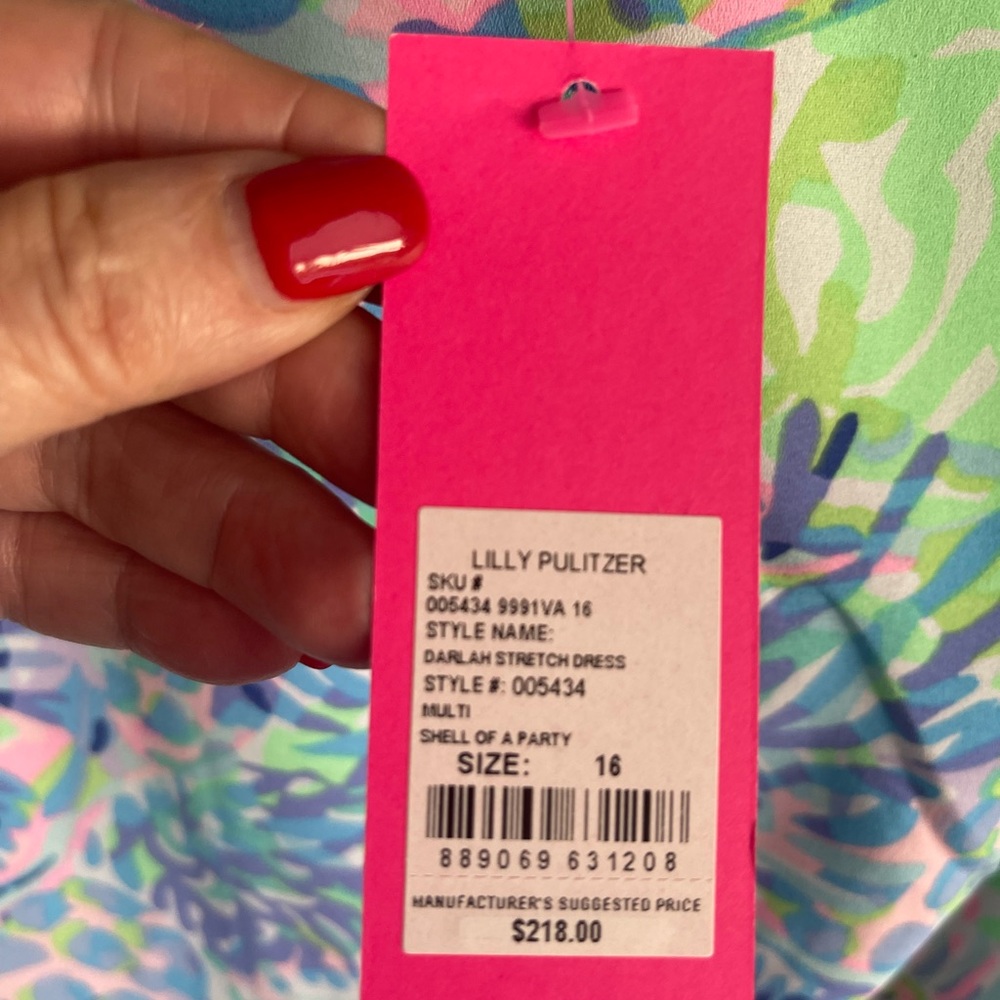 Lilly Pulitzer Darlah Romper dress “Shell of a party” - Picture 3 of 10